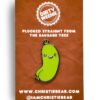 Dirty Weenie Veggie Edition Epoxy Enamel Pin by ChristieBear