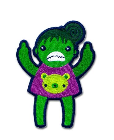 Eff You She Hulk Angry Iron On Patch by ChristieBear