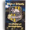 House of Derpwarts Hufflepuff Glitter hard enamel pin by ChristieBear